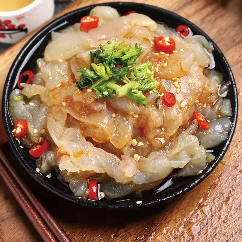 脆爽即食海蜇丝海蜇头随机发 清爽凉拌菜 解馋下酒菜220g*8