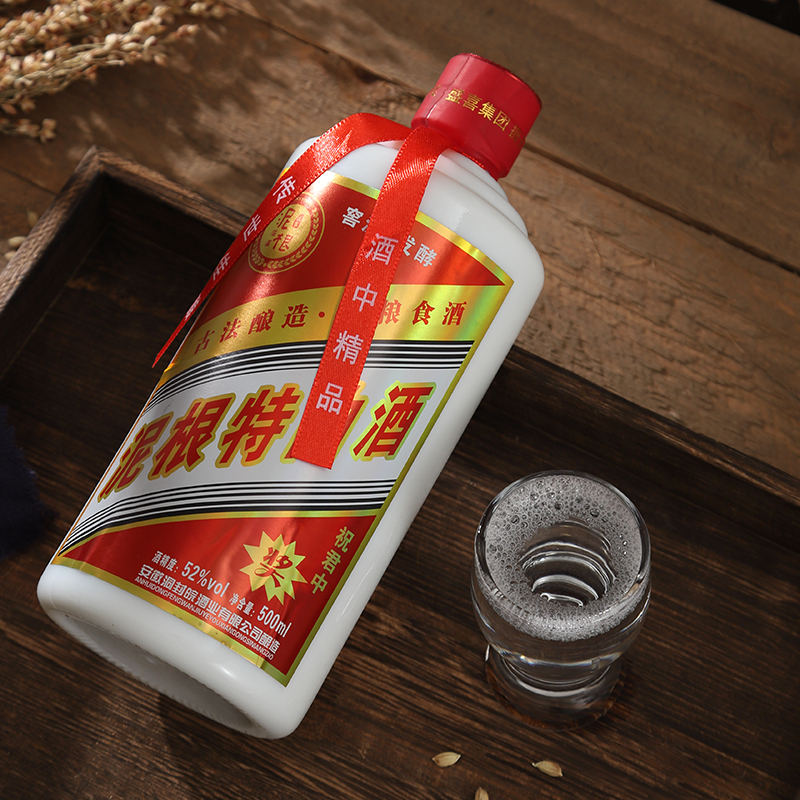 洞封皖52°白酒洞封皖酒口粮酒纯粮酒原酒原浆浓香型优级52度500
