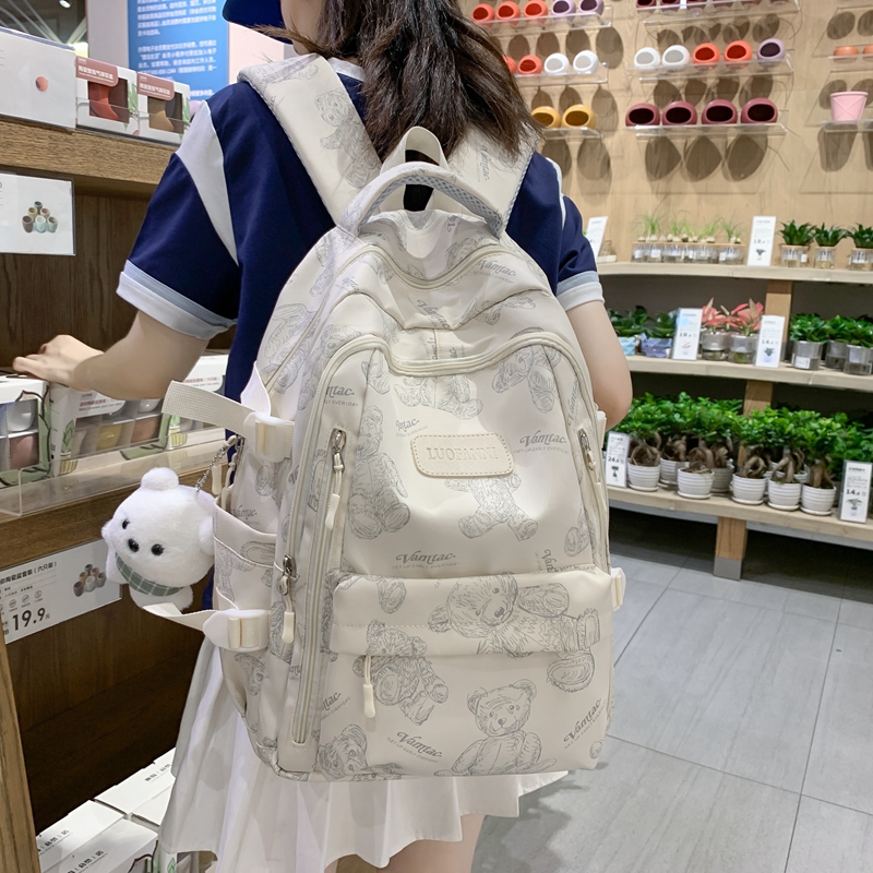 FAVMARTHA书包女高中生初中生中学生小学生4-6年级女生大容量可爱