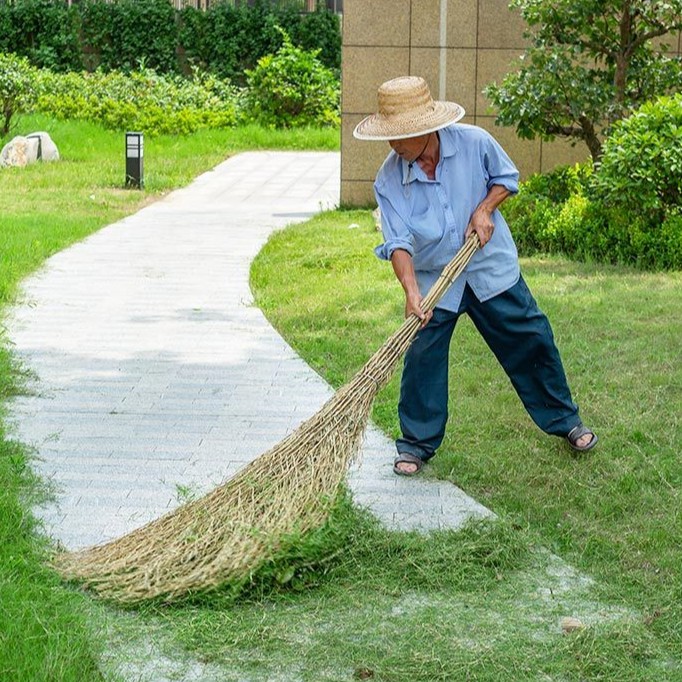 大扫把竹扫把扫院子马路扫帚竹子制工厂车间专用厂区外用户外大号