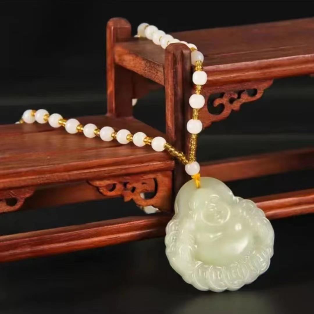 【设计师款】传承系列 白佛 吊坠-88596