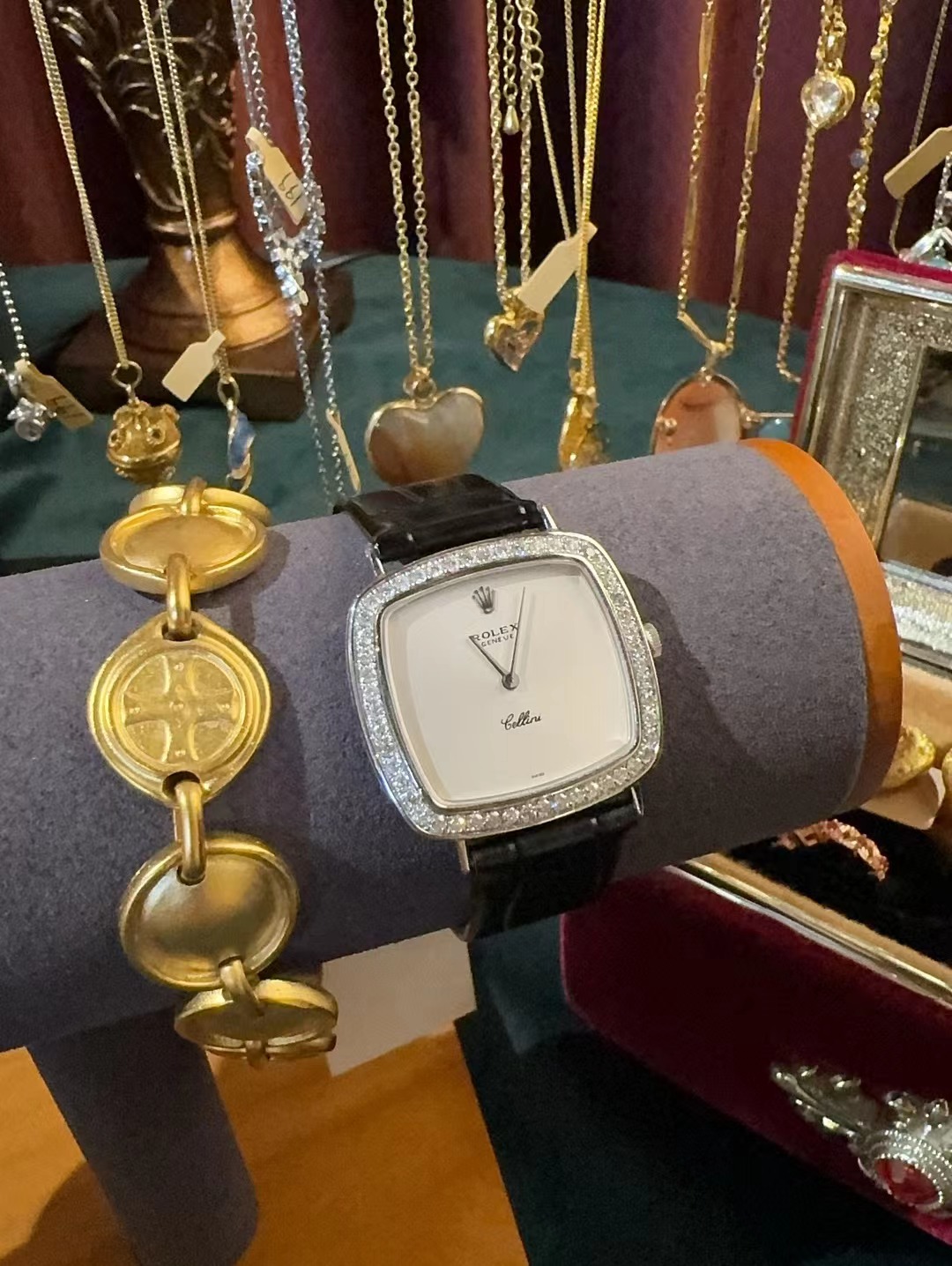 95新 Rolex/劳力士 -131中古/黑皮带/白盘/25mm/劳力士表