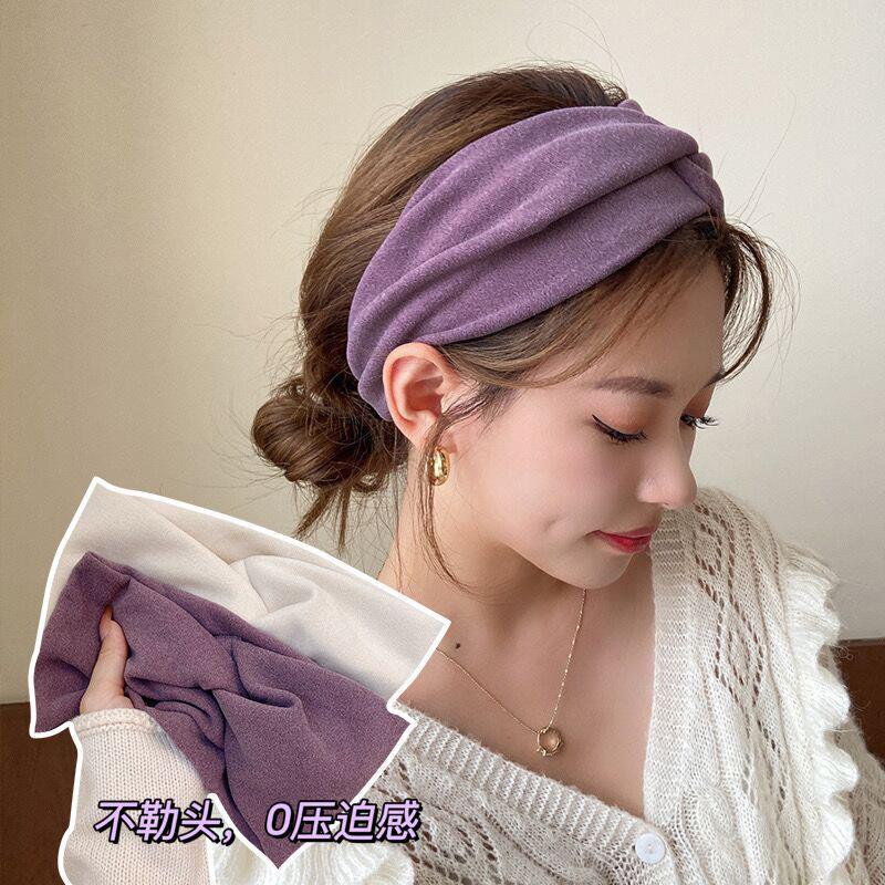 月子帽春秋4月份冬防风时尚月子发带女夏宽边产妇头巾产妇专用帽