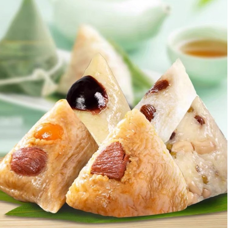 【二姐专属】陶陶居八宝豆沙肉粽200g端午粽清仓批发团购速食早餐