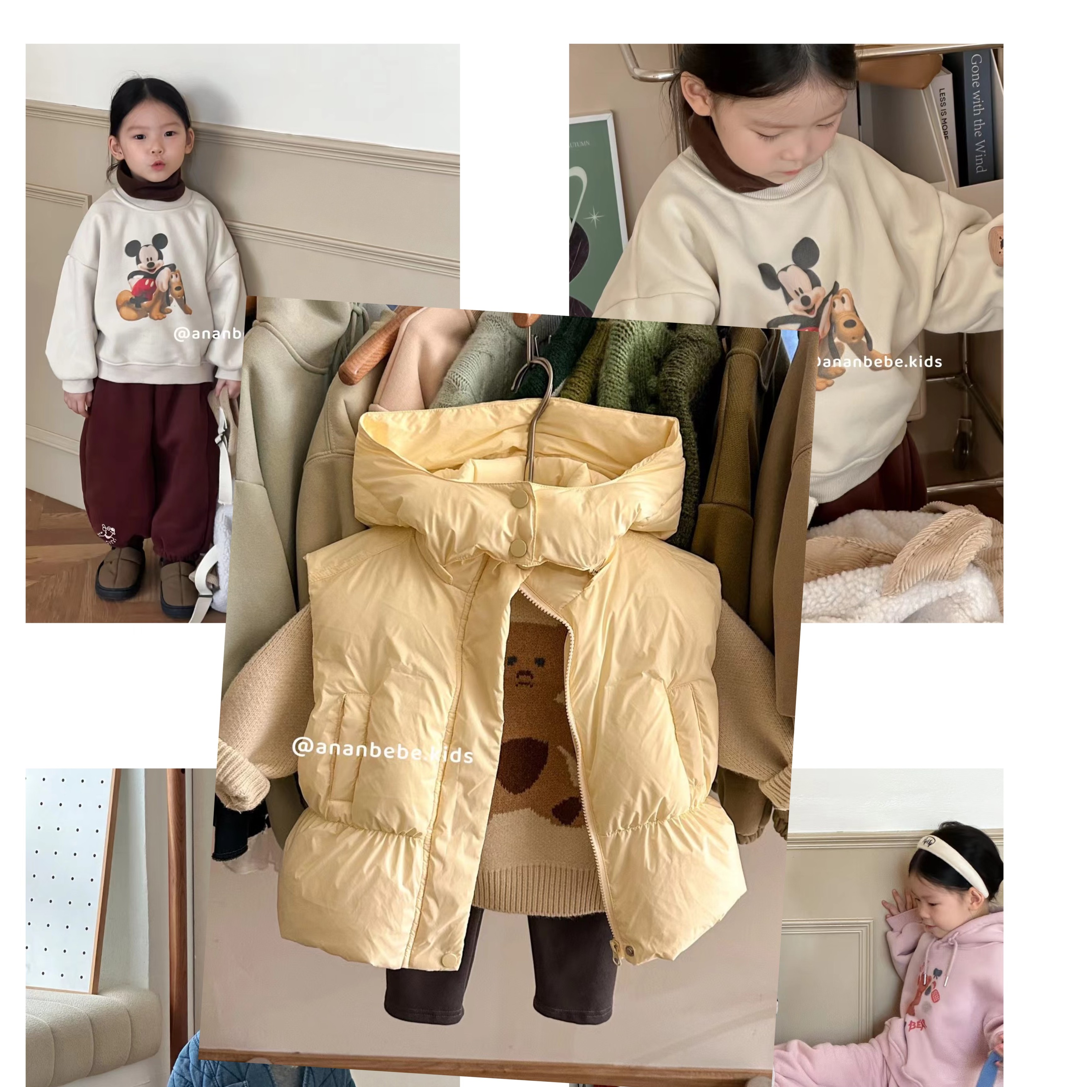 【141编号】22931咖抽绳裤冬季儿童单件衣服