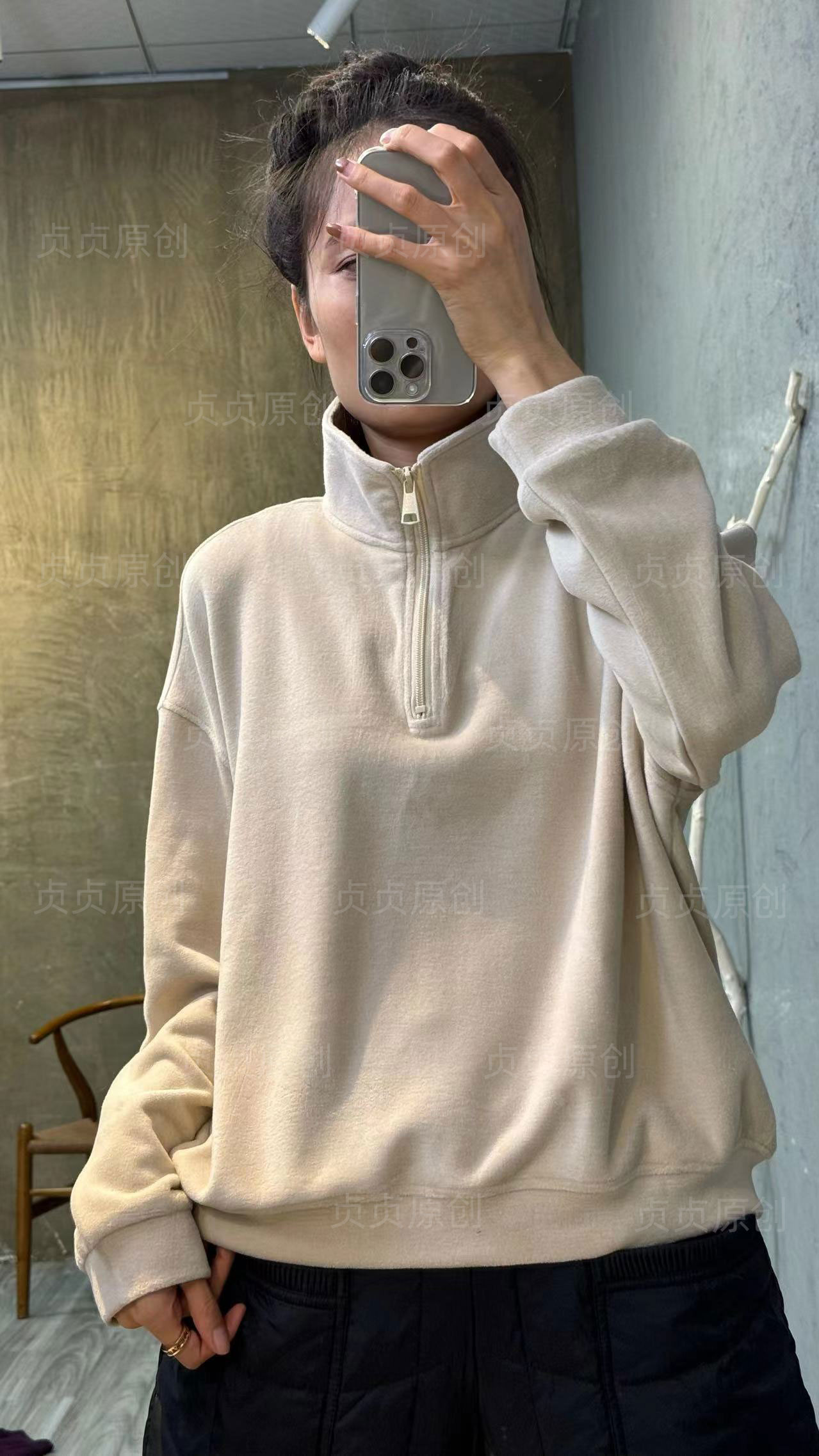 DengZhenZhen/邓贞贞8813-秋冬百搭卫衣