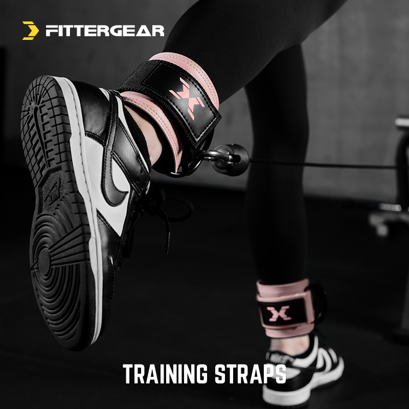 FITTERGEAR龙门架练腿练臀力量家用健身训练脚环绑腿扣脚踝拉力绳