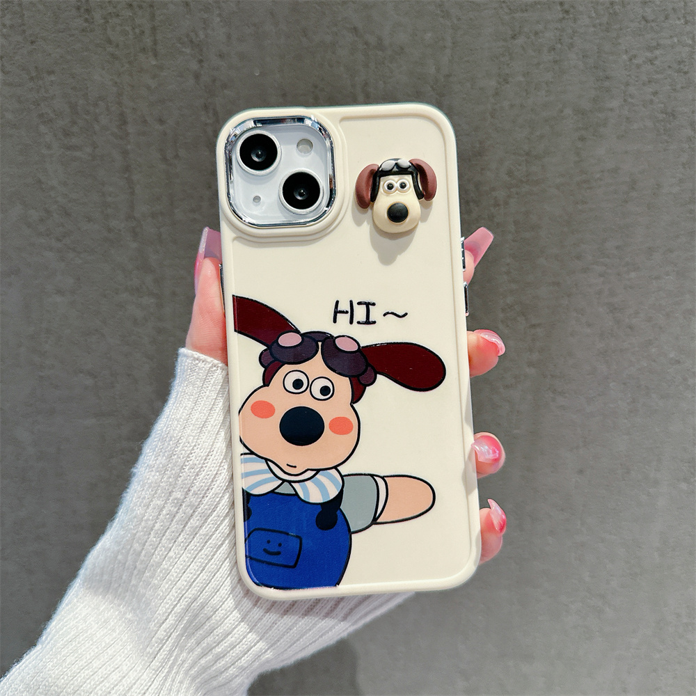 掌门狗护眼tpu苹果15手机壳（华为oppo小米vivo）mate60创意全包