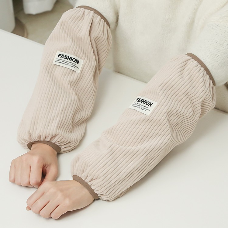 护袖防水袖套办公画画秋款棉服务员厨房男女工作护袖头筒家务清洁