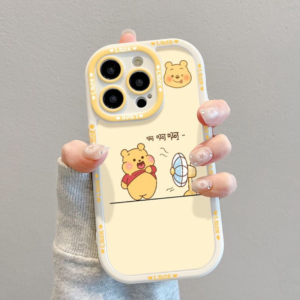 维尼熊适用iphone15/14/12/11/xr手机壳苹果13华为vivo小米oppo
