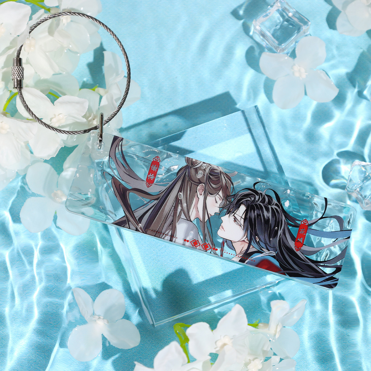 【bilibiliGoods】《天官赐福》动画芳心乱三层亚克力组合挂件周边