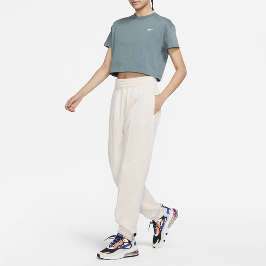 Nike/耐克 Sportswear Essential女款起绒纯色运动长裤BV4090-219