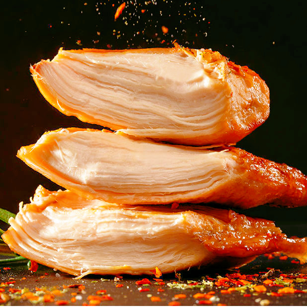 绿盛低鸡胸肉散称健身营养休闲奥尔良原味代餐午餐充饥零食笋0g