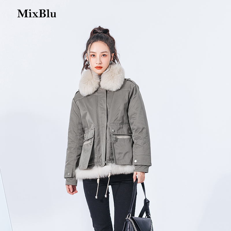 6  舒适气质保暖冬季女士时尚外套  E-1-016