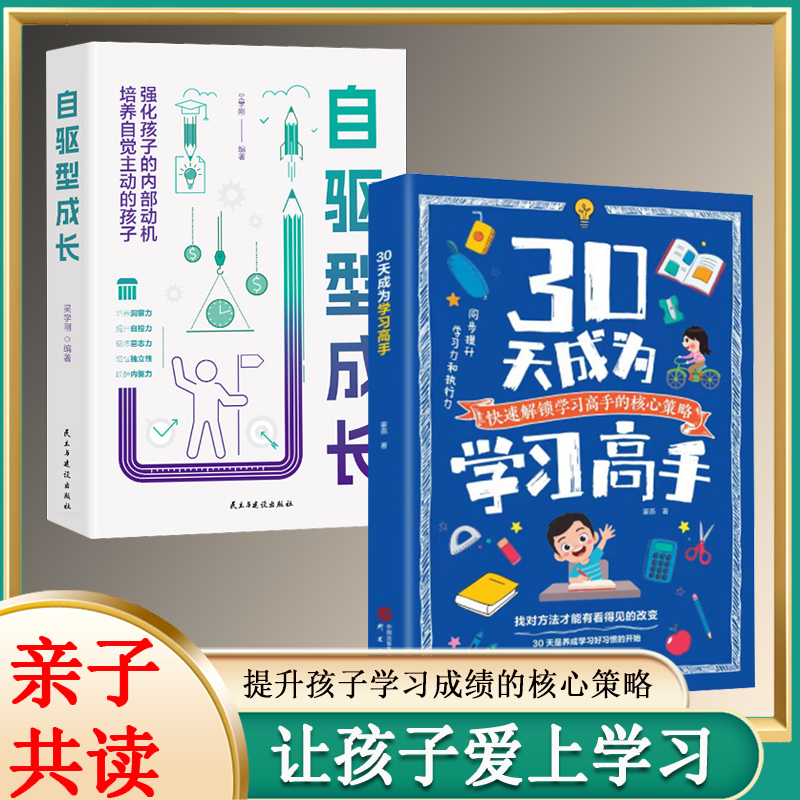 30天成为学习高手正版书籍自驱型成长高效记忆提高效率陪走过爱上