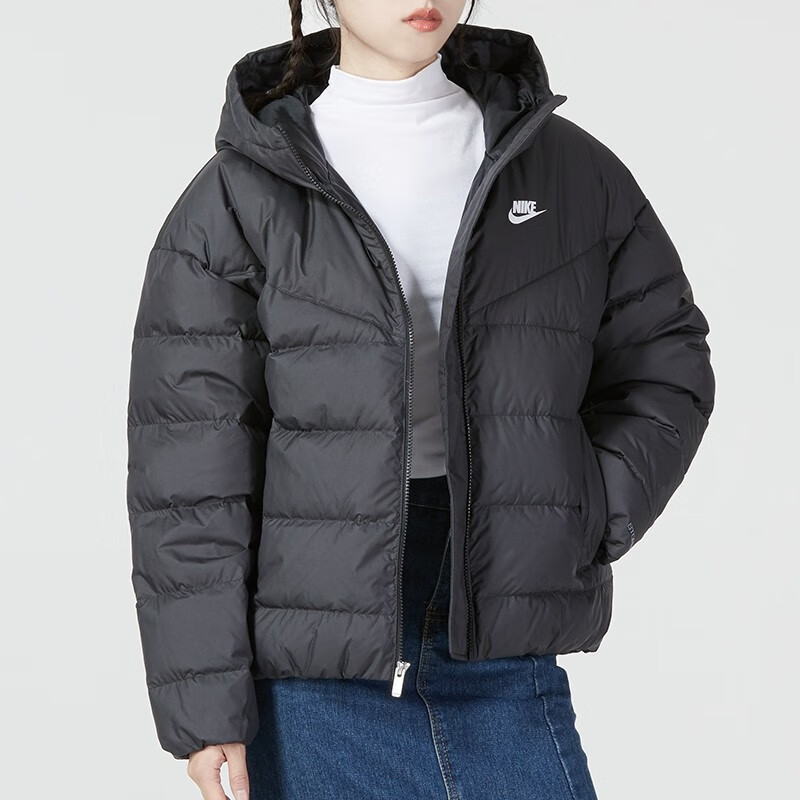 耐克（NIKE） 女装冬季新款 运动服保暖修身羽绒服外套DQ5904-010
