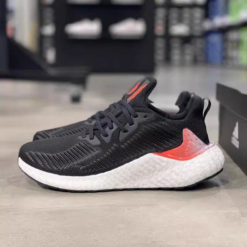 【门店】阿迪达斯男alphaboost舒适轻便缓震跑步运动鞋EH3313