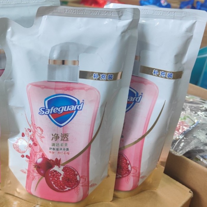 （舒 2袋到手480克红石榴沐浴露）洗脸巾