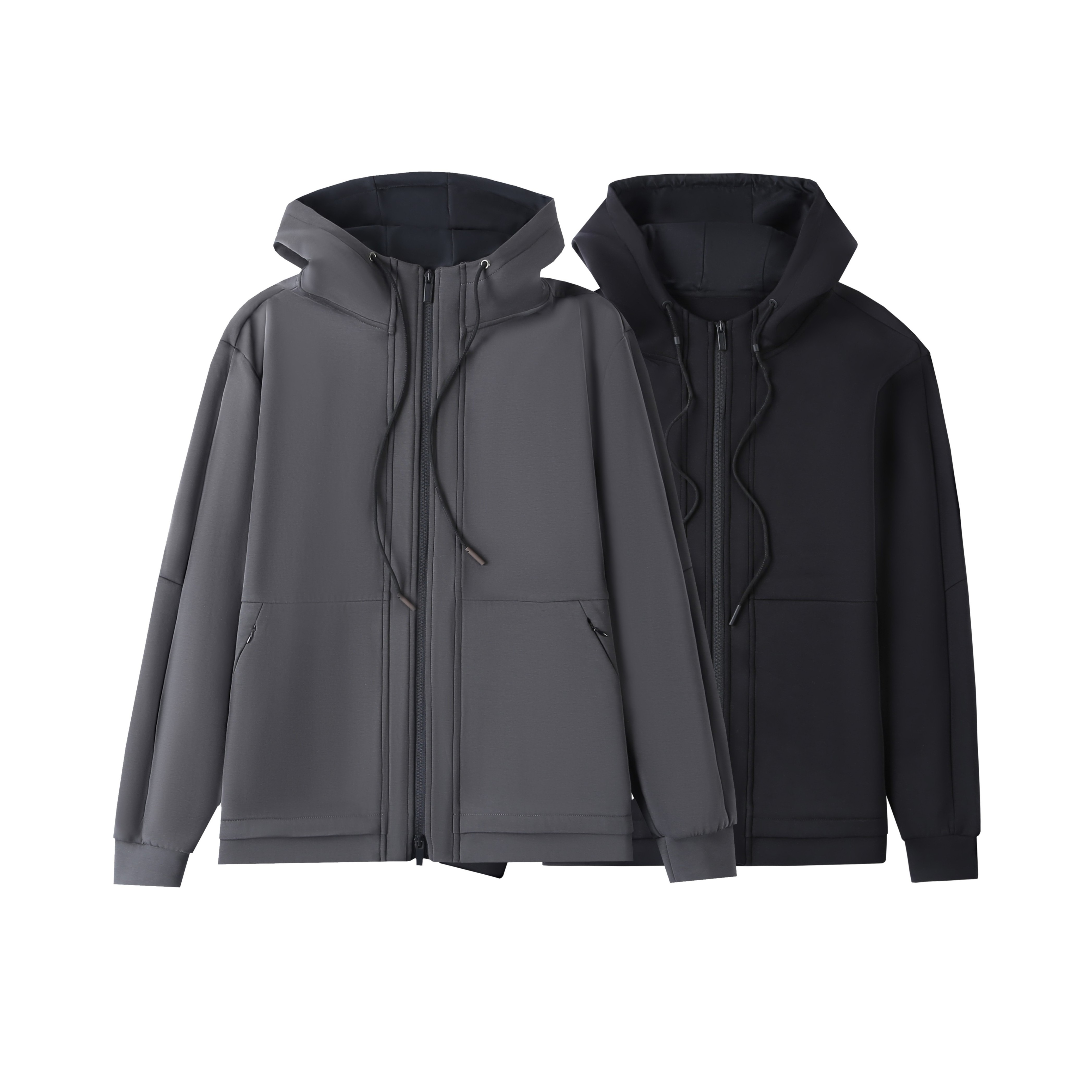 MC 秋冬季新款 长袖卫衣外套连帽款上衣 男款加绒款 7559