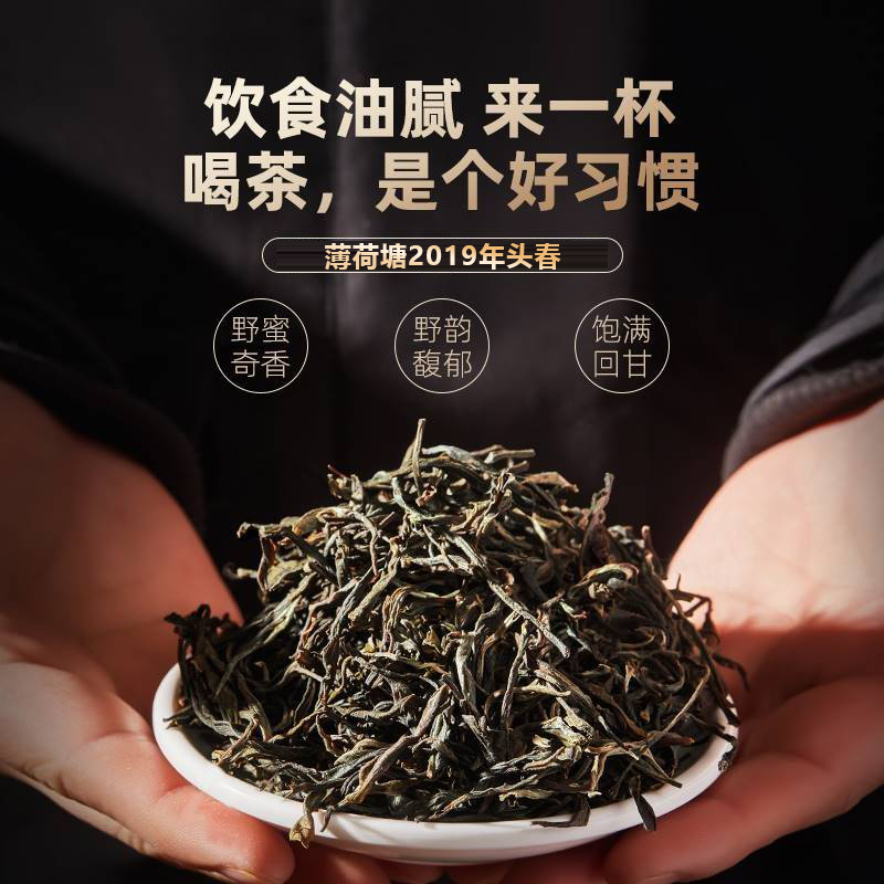 【易武茗山】薄荷塘2019年头春 生茶 散茶50g装饱满好茶喝茶