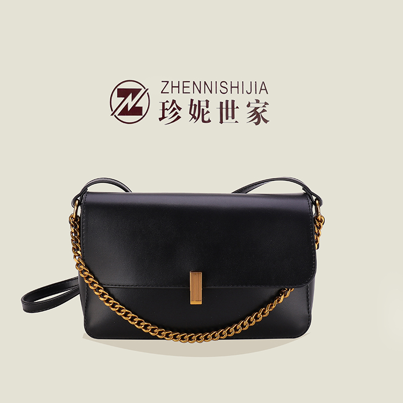 （24*17*8）秋冬新款洋气百搭单肩斜挎包简约小包轻奢通勤女包 6037