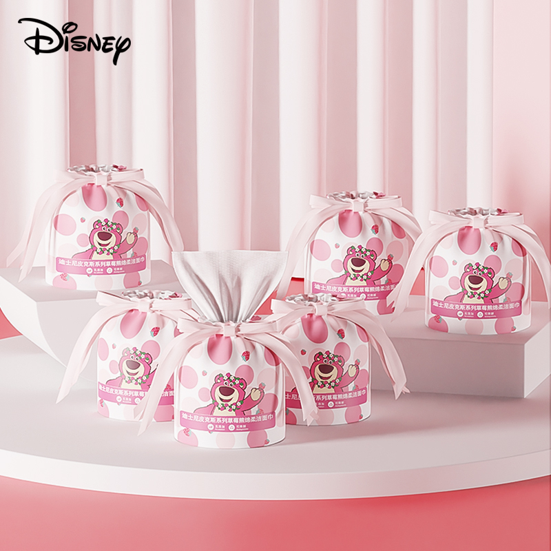 Disney/迪士尼绵柔洁面巾卷式38抽/包12卷SSS AX
