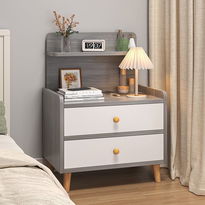 简易床头柜简约现代卧室家用储物柜小户型收纳柜组装出租屋床边柜