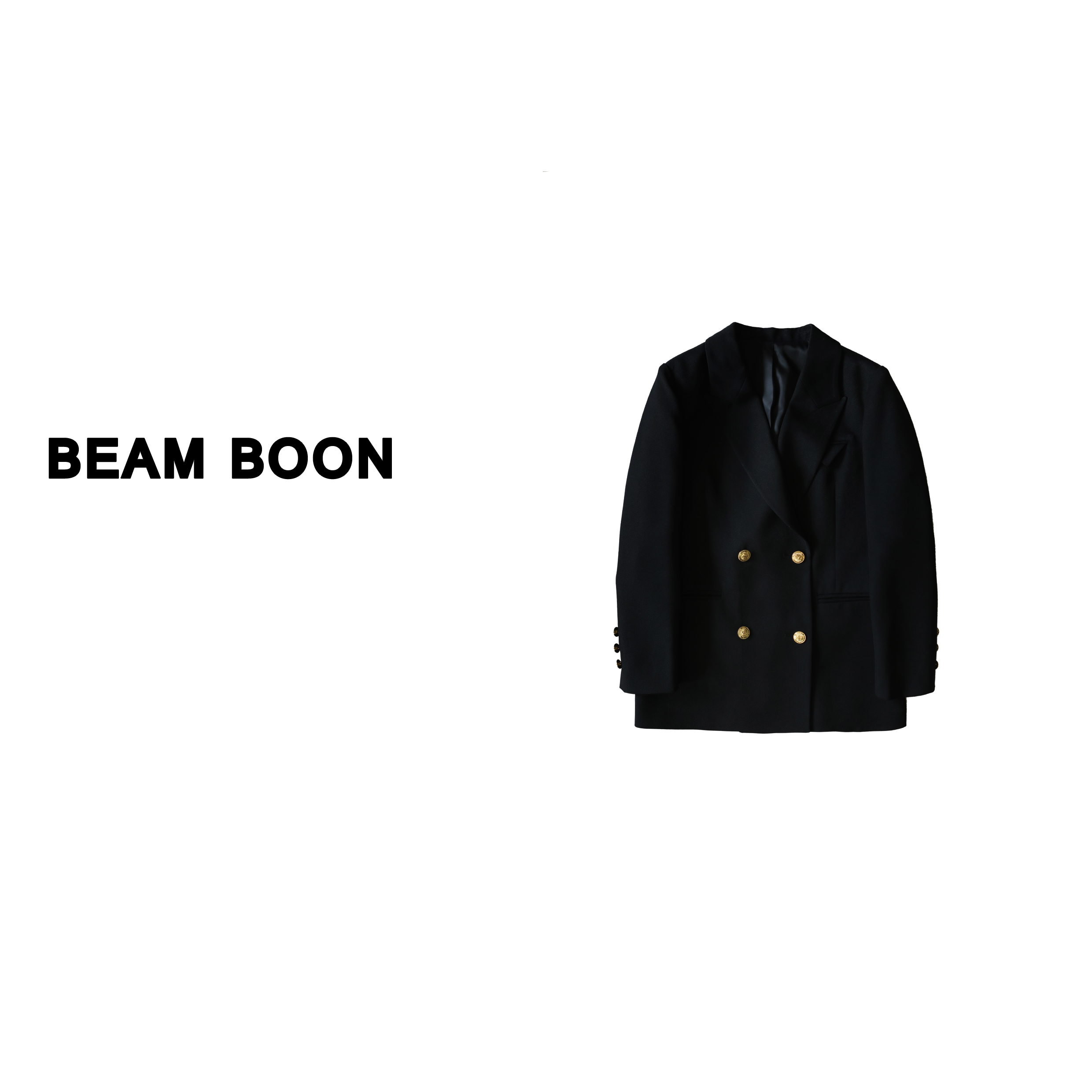 Beam Boon | “纽约微刊西服” 率性气质通勤直筒西服外套时尚