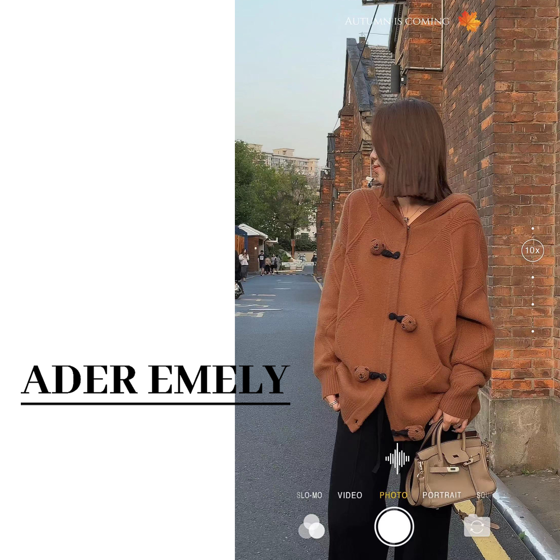 ADER EMELY重磅羊毛高定开衫LY CH161A53039