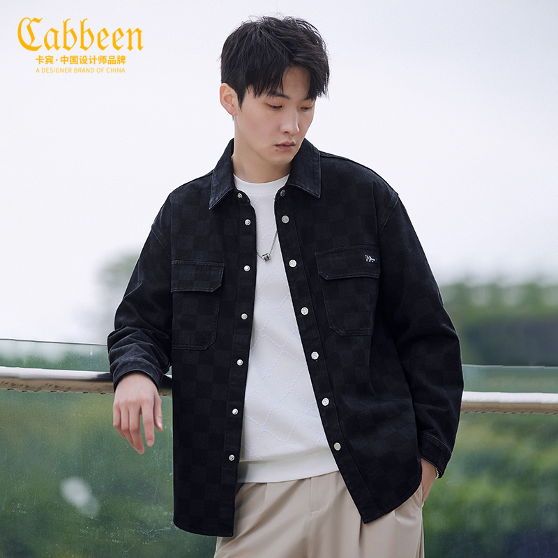 CABBEEN卡宾男装夹克23春新款外套街头休闲男女同款3231160006
