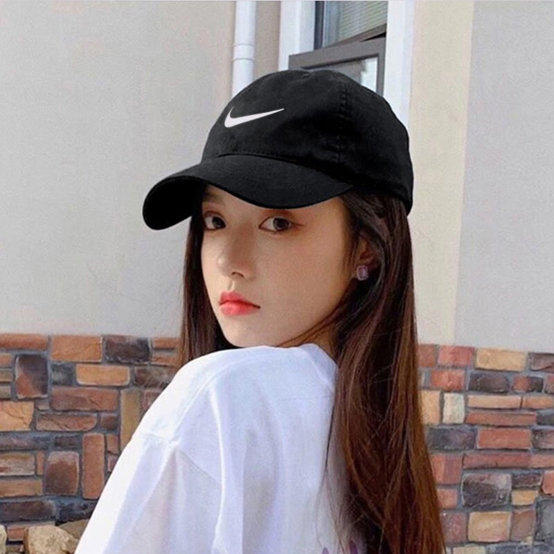 nike耐克帽子2023新款运动帽遮阳鸭舌帽垂钓休闲棒球帽739376-010