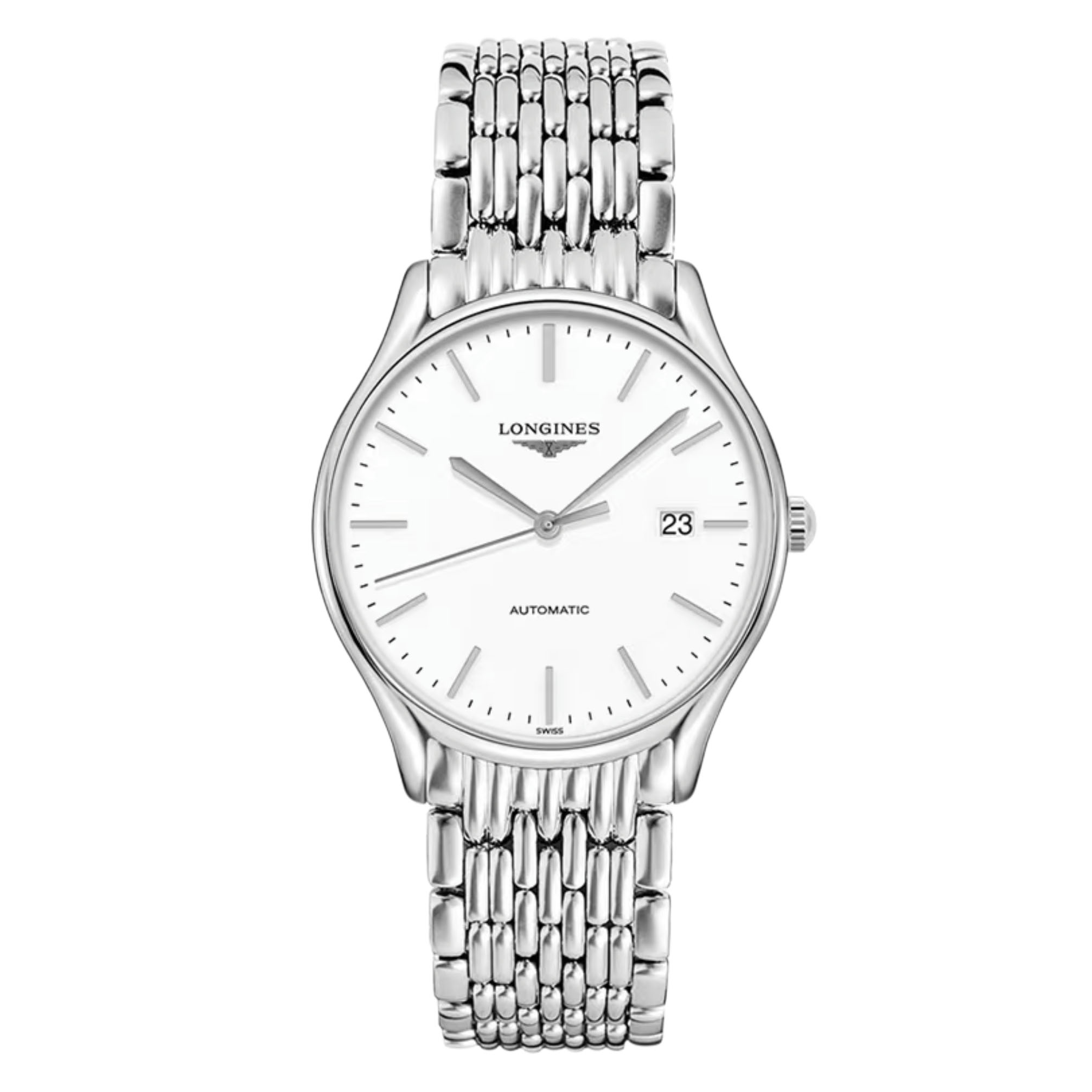 99新 Longines/浪琴 华/律雅960条钉白/公价11900/38.5mm/23年全