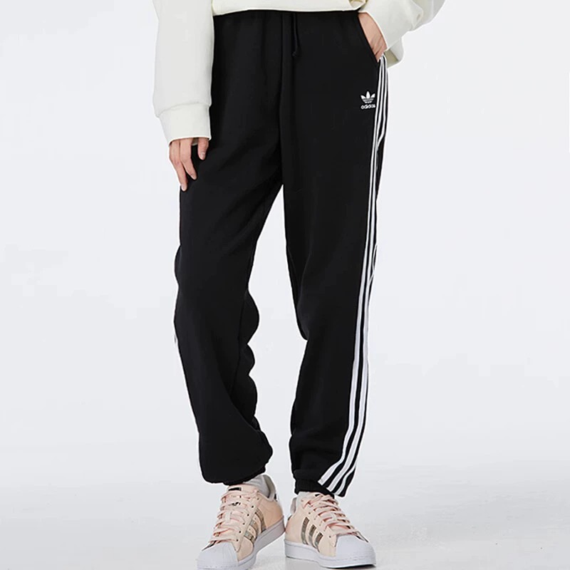 Adidas/阿迪达斯三叶草男女同款休闲运动束腿针织长裤GD2260