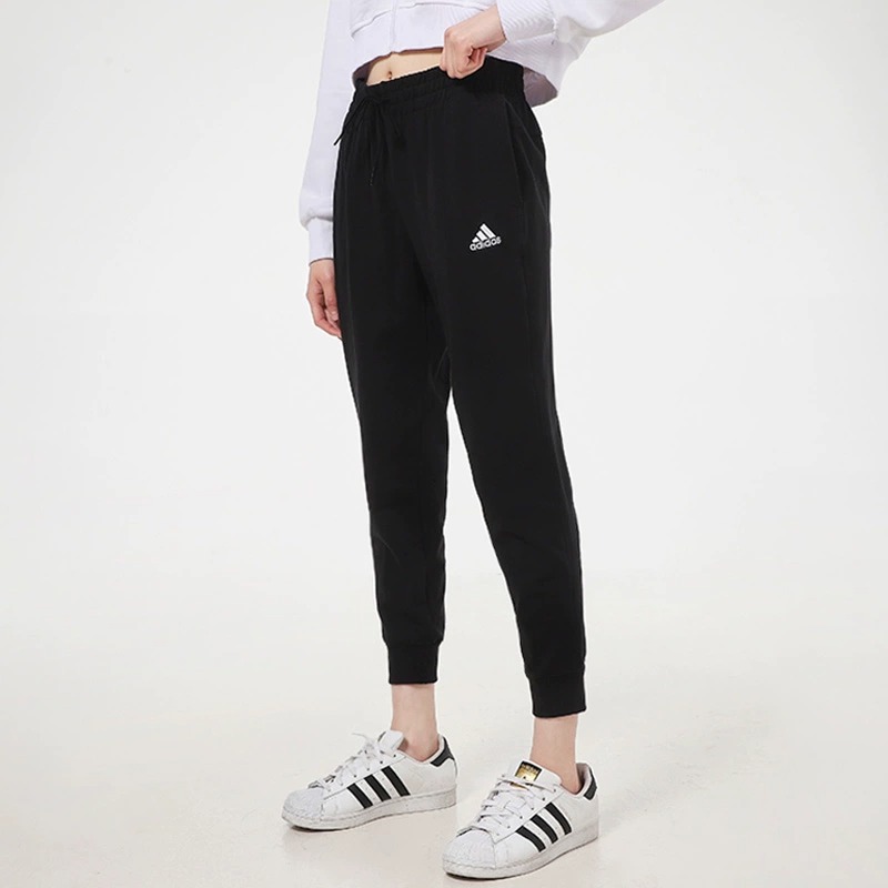 Adidas/阿迪达斯女裤运动裤2023休闲收口长裤GM5624
