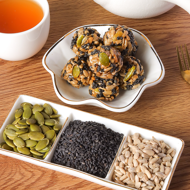 【与辉|同行】东方|甄选铁棍山药坚果丸子瓜子仁网红健康零食整箱批