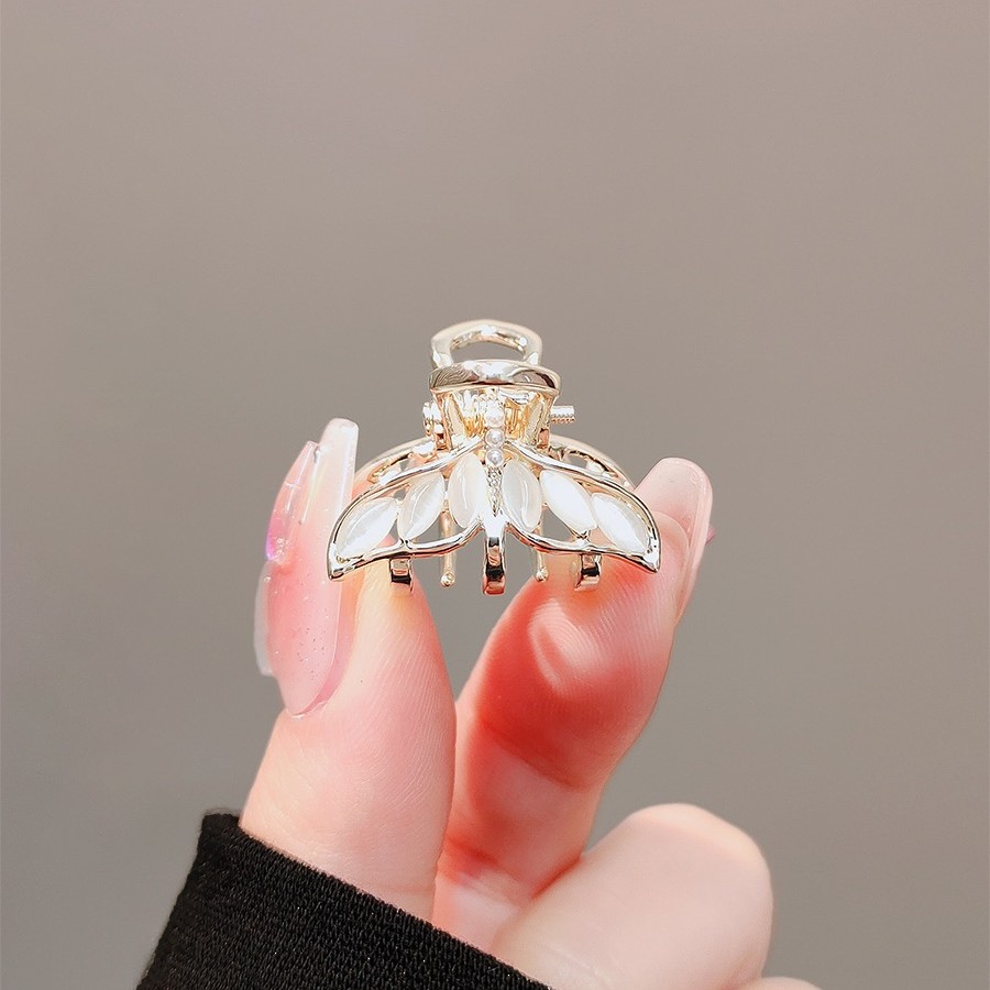 合金合成锆石发饰 发夹抓夹气质网红迷你可爱精致小抓夹