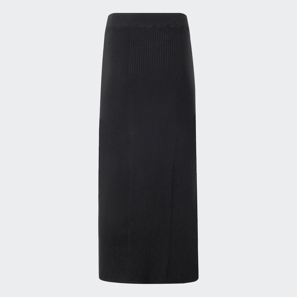 adidas/阿迪达斯【国金AD】针织女款条纹时尚舒适加厚半身裙 JI7054