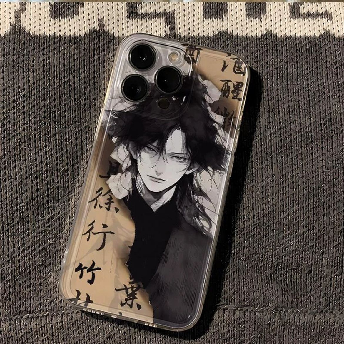 国风动漫男适用华为vivo小米oppo荣耀苹果15手机壳iPhone13透明14