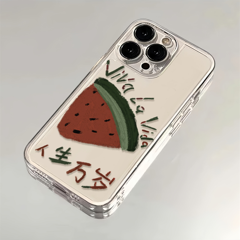 人生万岁华为vivo小米oppo荣耀苹果15手机壳iPhone13透明14文字15