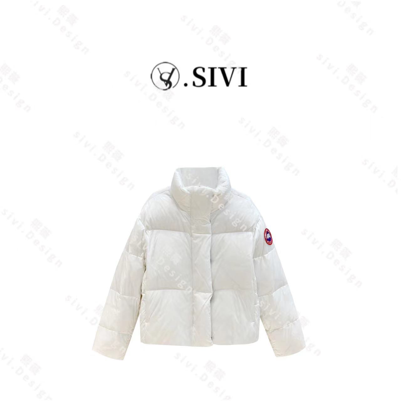 SIVI【护花使者】2023冬季新款高端洋气羽绒服小个子短款外套F2416