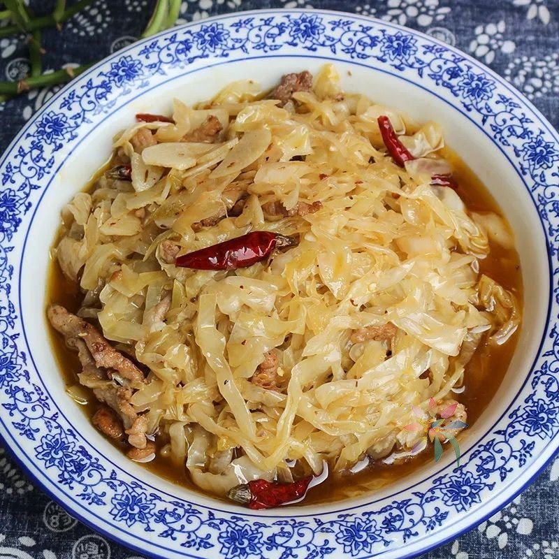 温州腌球菜咸包心菜酸菜泡菜永嘉楠溪农家腌制包菜卷/0lb蔬菜组合