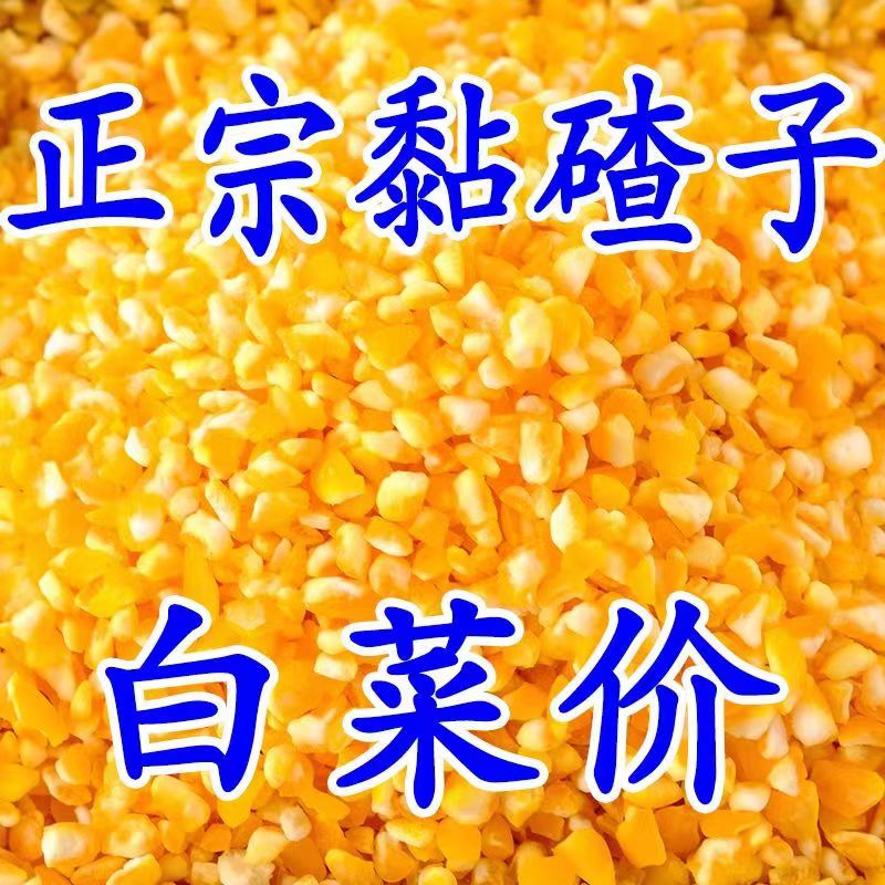 【5斤特价】东北大碴子黄金糯玉米碴子米饭伴侣糯玉米大碴子批发