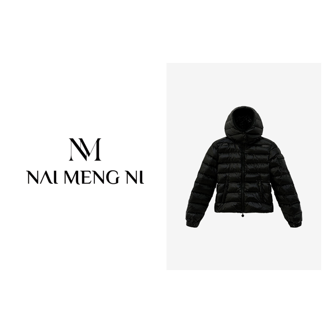 【安琪儿专货】90鹅绒宽松舒适时尚百搭连帽经典休闲羽绒服23MC0548