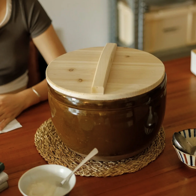做甜酒酿的容器醪糟米酒缸盆米缸陶瓷老式土陶复古面粉做酱腌菜缸