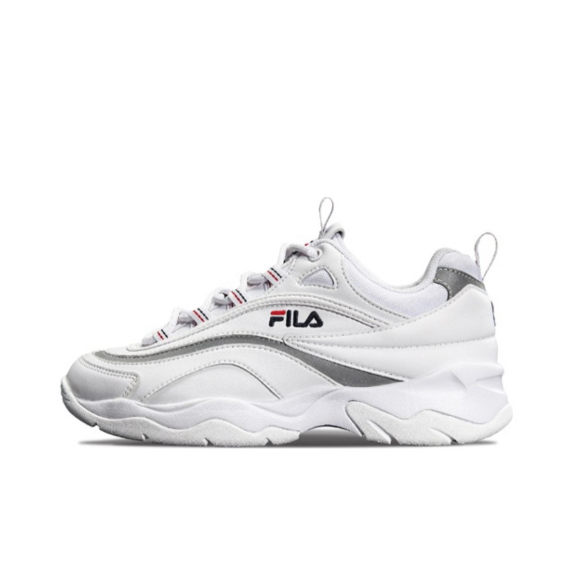 Fila/斐乐 Heritage Ray 低帮 老爹鞋 男女同款 FS1SIA1165X-WWT