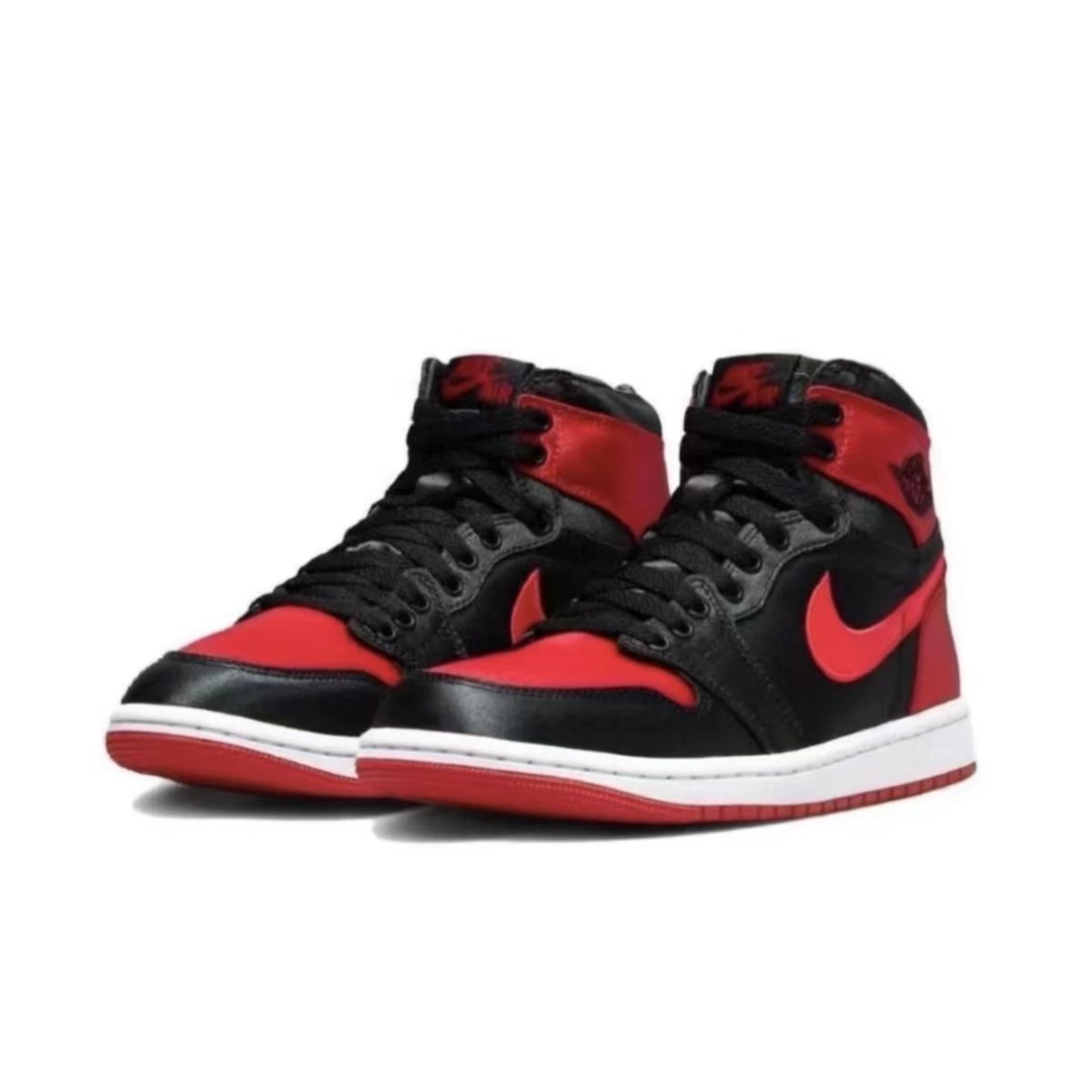 【西单JD专属】JORDAN AJ1 HI OG女款高帮白红黑红运动鞋 FD4810061