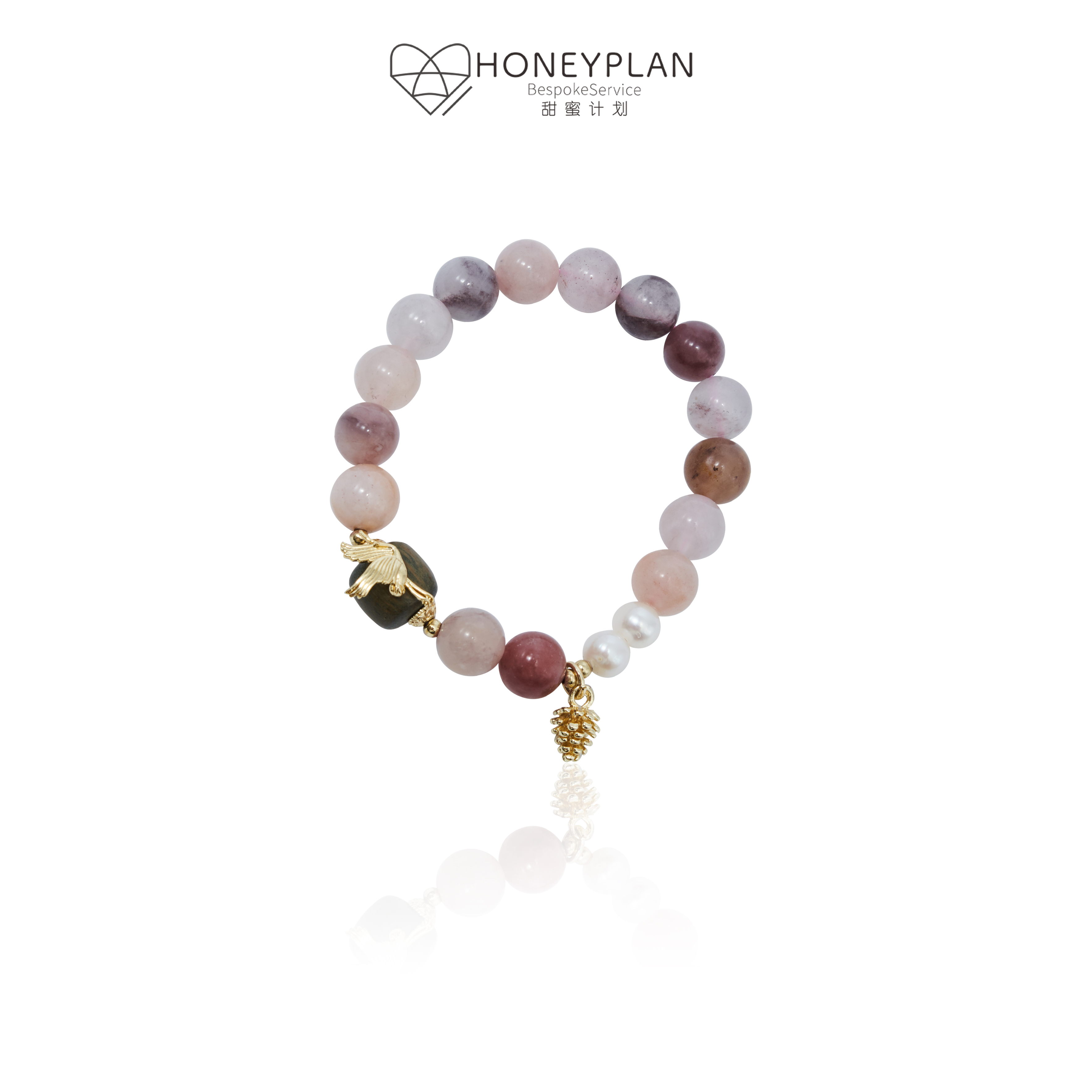 HONEY PLAN/甜蜜计划 合金手链 松鹤延年手串