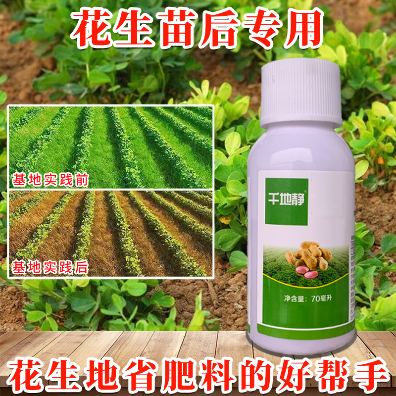 花生苗后专用除草不伤花生禾阔双除封闭型省肥料花生增产好帮手