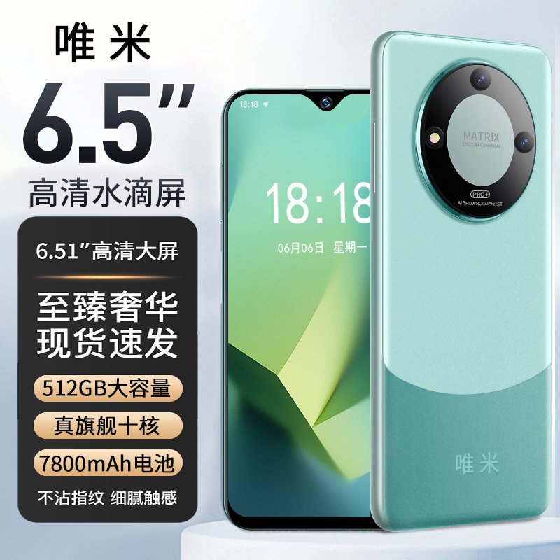 【官方正品】高端奢华人脸512G双卡双待全网通智能手机
