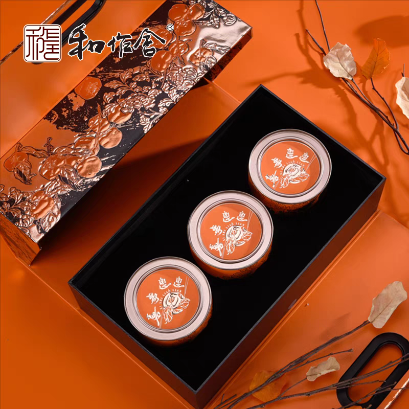 喜事连连3圆罐马头岩肉桂135克LH-006